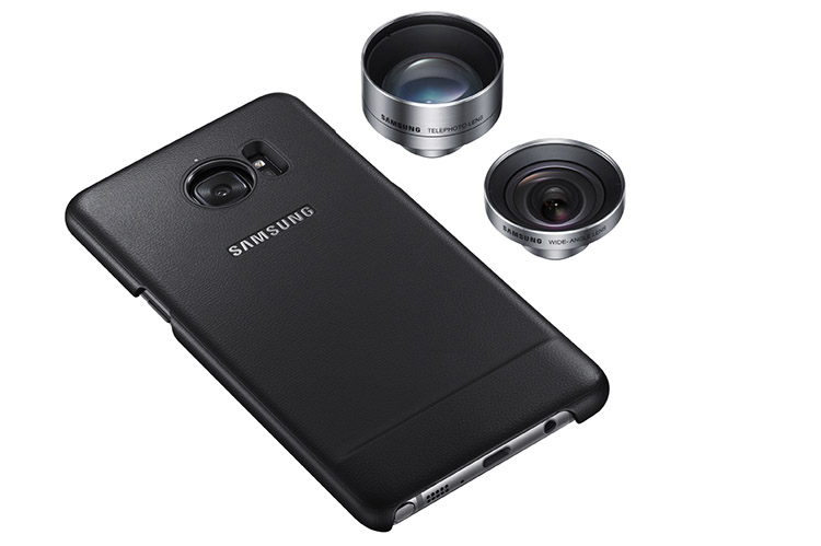 Ốp với thiết kế có ren giúp tháo lắp Lens dễ dàng trên Samsung S8