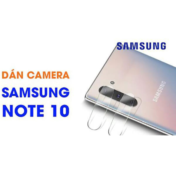 địa chỉ mua miếng dán kính cường lực camera sau Samsung Note 10 giá rẻ