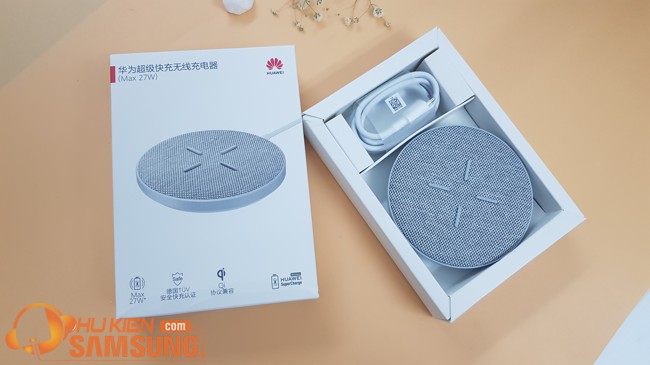 Địa chỉ mua đế sạc nhanh không dây Huawei SuperCharge Wireless CP61 27W chính hãng ZIN fullbox có bảo hành giá rẻ ở đâu tại TPHCM, Hà Nội?