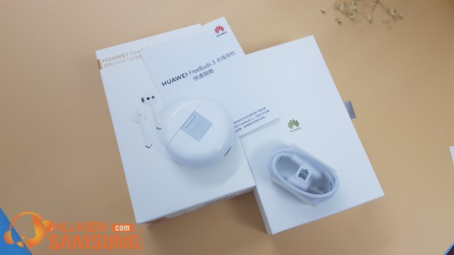 Mua tai nghe không dây bluetooth Huawei FreeBuds 3 fullbox chính hãng giá bao nhiêu có bảo hành ở đâu Hà Nội TPHCM