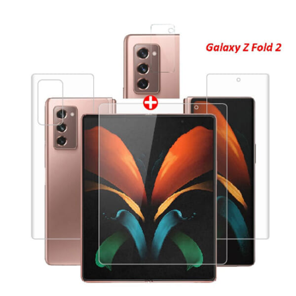 Bộ miếng dán PPF Samsung Galaxy Z Fold2 full màn hình, mặt lưng, camera sau chống xước tốt nhất giá rẻ