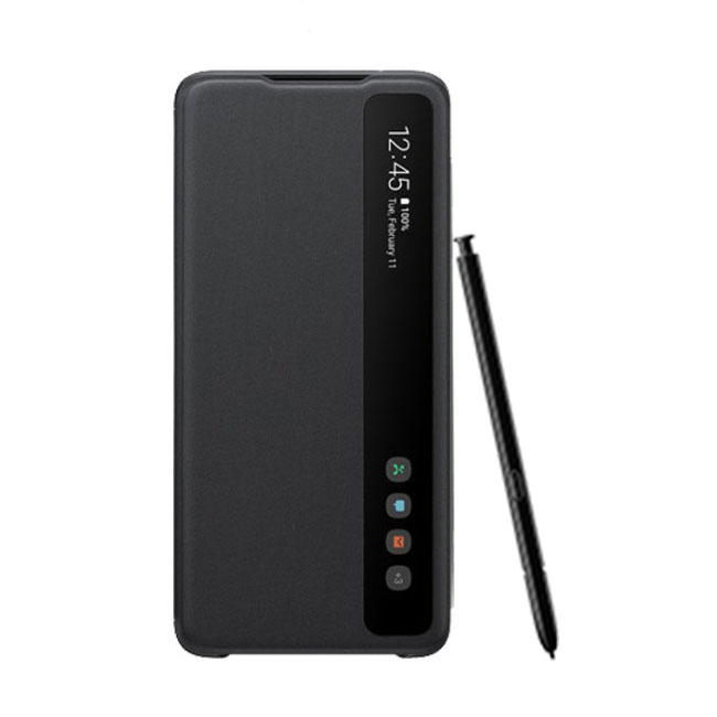 Bao da Samsung S21 Ultra Clear View kèm bút S Pen zin chính hãng giá rẻ hà nội tphcm