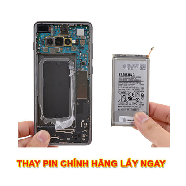 Thay pin Samsung S10, Plus, 5G, Lite S10E chính hãng lấy ngay zin giá rẻ có bảo hành