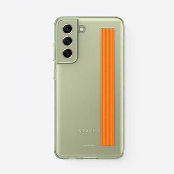 Ốp lưng Samsung S21 FE có dây đeo màu trong đẹp mỏng xịn chính hãng giá rẻ